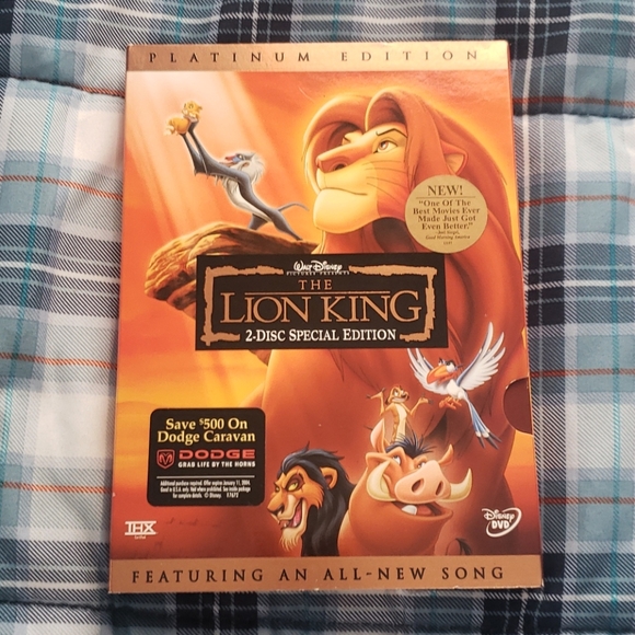 The Lion King 2 Disc platinum edition DVD movie - Picture 1 of 5